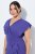 Ulla Popken 848120 Robe à volants Lilas - Robes de soirée - Robes de soirée en grandes tailles