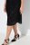Ulla Popken 848140 Robe à sequins Noir - Robes de soirée - Robes de soirée en grandes tailles