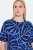 Ulla Popken 848162 Robe mi-longue imprimée Bleu marine - Robes midi - Robes mi-longues pour femmes rondes