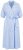 Ulla Popken 848467 Robe portefeuille rayée à poches Bleu clair - Robes midi - Robes mi-longues pour femmes rondes