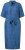 Ulla Popken 848491 Robe chemise Bleu denim - Robes midi - Robes mi-longues pour femmes rondes