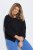 Ulla Popken 848940 Blouson Noir - Vestes - Vestes grande taille pour femme