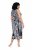 Ulla Popken 848948 Robe à imprimé animal Noir - Robes d'été - Robes légères d'été en grande taille