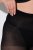 Ulla Popken 849047 Collant à motifs 100 den Noir - Collants & chaussettes - 