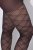 Ulla Popken 849049 Collant à rayures 40 den Noir - Collants & chaussettes - 