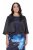 Ulla Popken 849457 Boléro Noir - Vestes - Vestes grande taille pour femme