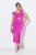 Ulla Popken 849508 Robe de soirée Lilas - Robes de soirée - Robes de soirée en grandes tailles