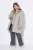 Ulla Popken 849552 Manteau matelassé Gris - Manteaux - Manteaux grande taille pour femme