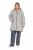 Ulla Popken 849552 Manteau matelassé Gris - Manteaux - Manteaux grande taille pour femme