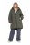 Ulla Popken 849552 Manteau matelassé Vert olive - Manteaux - Manteaux grande taille pour femme