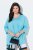 Ulla Popken 849620 Veste Bleu - Vestes - Vestes grande taille pour femme