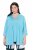 Ulla Popken 849620 Veste Bleu - Vestes - Vestes grande taille pour femme