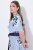 Ulla Popken 849662 Robe chemise fleurie Blanc cassé - Robes midi - Robes mi-longues pour femmes rondes
