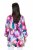 Ulla Popken 849728 Blazer fleuri en lin mélangé Blanc - Blazers - Vestes blazer pour femme, grandes tailles