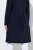 Ulla Popken 849803 Manteau stretch à col haut Bleu marine - Manteaux - Manteaux grande taille pour femme