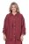 Ulla Popken 849860 Kimono Rouge rouille - Cardigans - Gilets grande taille pour femme