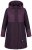 Ulla Popken 849908 Veste de pluie Bordeaux - Vestes - Vestes grande taille pour femme