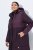 Ulla Popken 849908 Veste de pluie Bordeaux - Vestes - Vestes grande taille pour femme