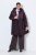 Ulla Popken 849908 Veste de pluie Bordeaux - Vestes - Vestes grande taille pour femme