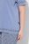 Ulla Popken 850045 Pyjama à manches courtes Bleu clair - Pyjamas/vêtements de détente - 