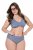 Ulla Popken 850077 Culottes à motifs lot de 5 Bleu clair - Culottes - 