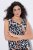 Ulla Popken 850175 Robe en jersey sans manches à poches Noir - Robes d'été - Robes légères d'été en grande taille