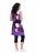 Ulla Popken 850175 Robe en jersey sans manches à poches Lilas - Robes en jersey - 