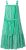 Ulla Popken 850197 Robe rayée à volants Vert - Robes d'été - Robes légères d'été en grande taille