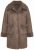 Ulla Popken 850251 Manteau teddy Marron clair - Manteaux - Manteaux grande taille pour femme