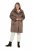 Ulla Popken 850251 Manteau teddy Marron clair - Manteaux - Manteaux grande taille pour femme