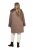 Ulla Popken 850251 Manteau teddy Marron clair - Manteaux - Manteaux grande taille pour femme