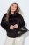 Ulla Popken 850310 Veste en fausse fourrure Marron foncé - Vestes - Vestes grande taille pour femme