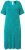 Ulla Popken 850344 Robe t-shirt imprimée Turquoise - Robes midi - Robes mi-longues pour femmes rondes