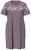 Ulla Popken 850401 Chemise de nuit fleurie Marron - Chemises de nuit - 