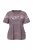 Ulla Popken 850403 Pyjama à fleurs Marron - Pyjamas/vêtements de détente - 