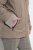 Ulla Popken 850509 Veste en fausse fourrure Taupe - Vestes - Vestes grande taille pour femme