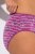 Ulla Popken 850538 Culottes à fleurs en coton bio lot de 2 Violet - Culottes - 