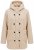 Ulla Popken 850589 Veste teddy Blanc cassé - Vestes - Vestes grande taille pour femme
