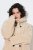 Ulla Popken 850589 Veste teddy Blanc cassé - Vestes - Vestes grande taille pour femme
