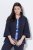Ulla Popken 850615 Veste Bleu marine - Vestes - Vestes grande taille pour femme