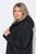 Ulla Popken 850774 Manteau technique Noir - Manteaux - Manteaux grande taille pour femme