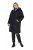 Ulla Popken 850774 Manteau technique Noir - Manteaux - Manteaux grande taille pour femme