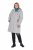 Ulla Popken 850774 Manteau technique Gris - Manteaux - Manteaux grande taille pour femme