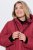 Ulla Popken 850794 Manteau technique Rouge - Manteaux - Manteaux grande taille pour femme