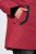 Ulla Popken 850794 Manteau technique Rouge - Manteaux - Manteaux grande taille pour femme