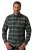 JP1880 850923 Chemise à carreaux manches longues Vert forêt TALL - TALL chemises - Chemises coupe TALL