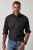 JP1880 850950 Chemise en flanelle à carreaux manches longues Noir TALL - TALL chemises - Chemises coupe TALL