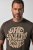JP1880 851001 Rolling Stones Retro Logo T-shirt Noisette TALL - TALL T-shirts - T-Shirts Longueur Extra pour Grands Hommes