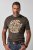 JP1880 851001 Rolling Stones Retro Logo T-shirt Noisette TALL - TALL T-shirts - T-Shirts Longueur Extra pour Grands Hommes