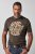 JP1880 851001 Rolling Stones Retro Logo T-shirt Noisette - T-shirts de groupes - T-shirts de groupes de musique